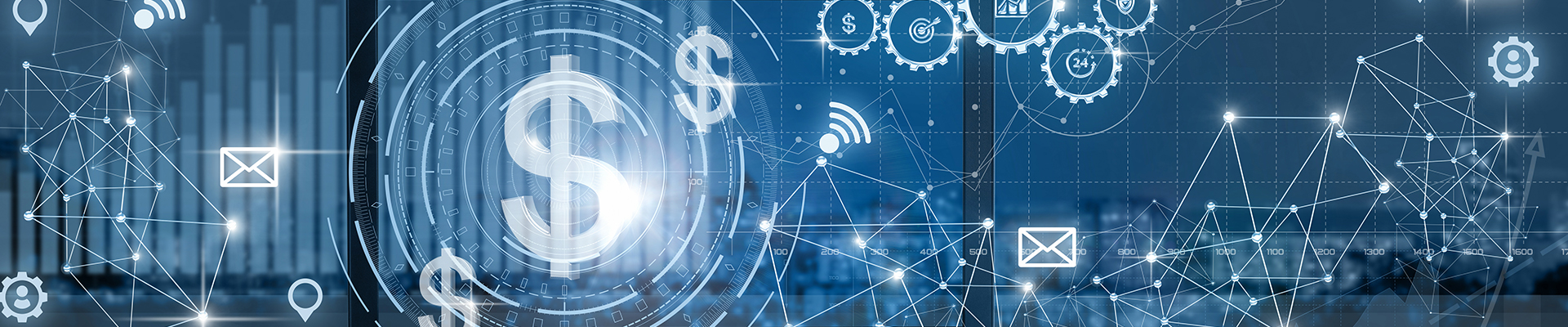 Abstract financial graphic