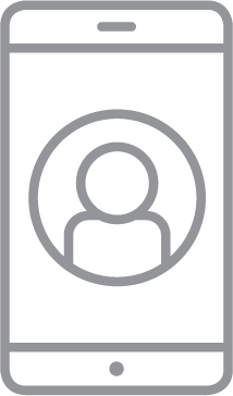 Mobile User Icon