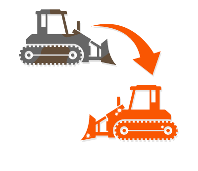 equipment swap out icon